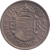 1957 HALFCROWN ( UNC ) - HALFCROWN - Cambridgeshire Coins