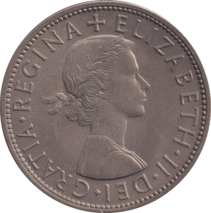 1957 HALFCROWN ( UNC ) - HALFCROWN - Cambridgeshire Coins