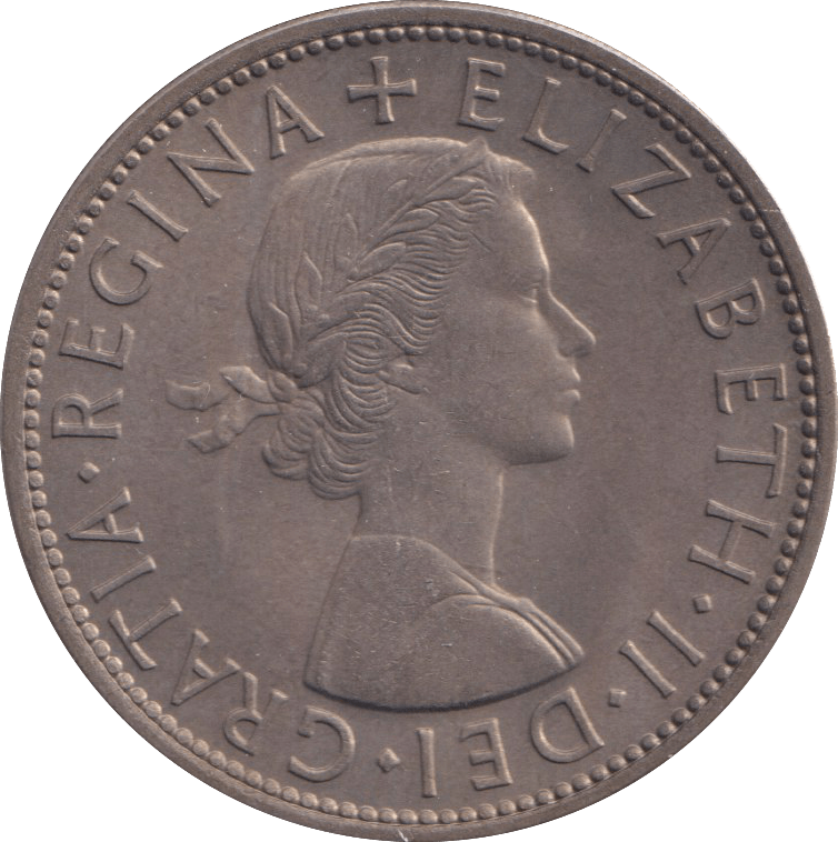 1957 HALFCROWN ( UNC ) - HALFCROWN - Cambridgeshire Coins