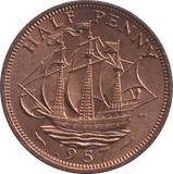 1957 HALFPENNY ( UNC ) - HALFPENNY - Cambridgeshire Coins