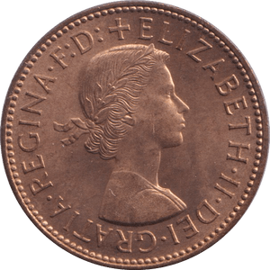 1957 HALFPENNY ( UNC ) - HALFPENNY - Cambridgeshire Coins