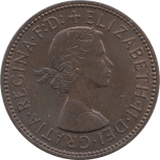 1957 HALFPENNY ( UNC ) - Halfpenny - Cambridgeshire Coins