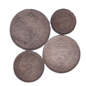 1957 MAUNDY SET (UNC ) C - Maundy Set - Cambridgeshire Coins