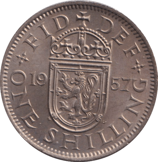 1957 SCOTTISH SHILLING ( UNC ) - SHILLING - Cambridgeshire Coins
