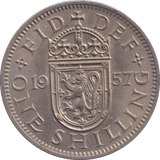 1957 SHILLING ( UNC ) S - SHILLING - Cambridgeshire Coins