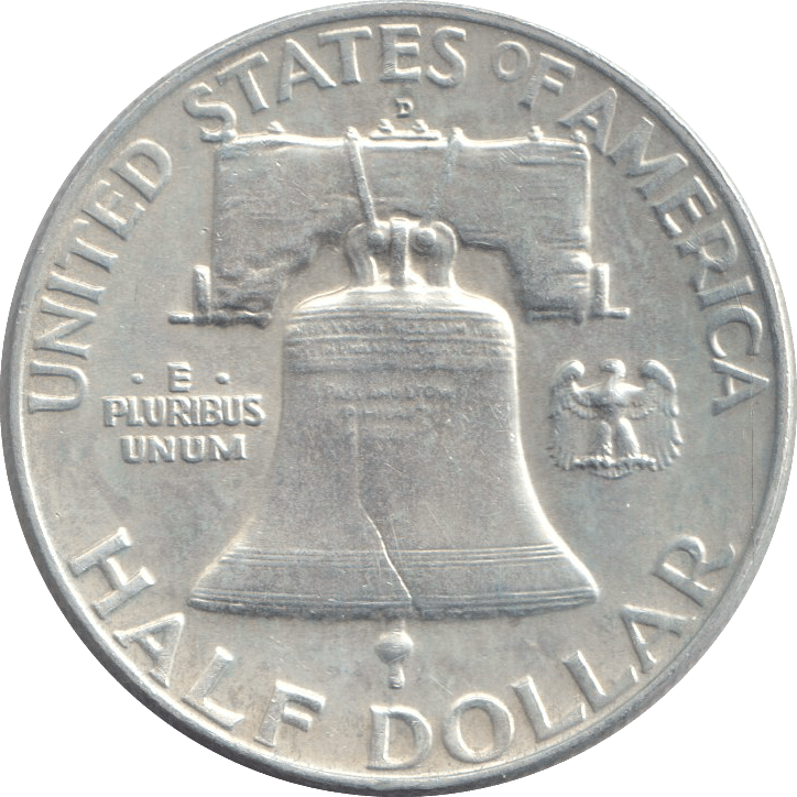 1957 SILVER HALF DOLLAR - WORLD COINS - Cambridgeshire Coins