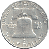 1957 SILVER HALF DOLLAR - WORLD COINS - Cambridgeshire Coins