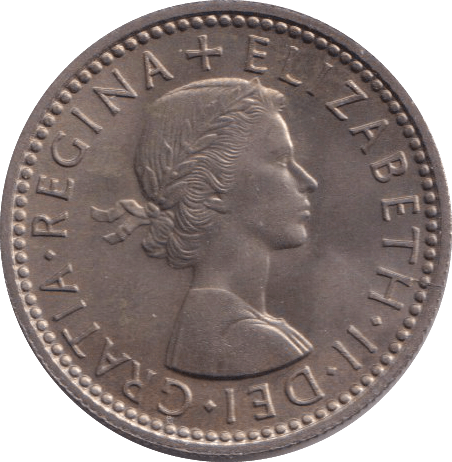 1957 SIXPENCE ( BU ) - SIXPENCE - Cambridgeshire Coins