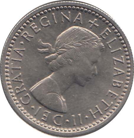 1957 SIXPENCE ( UNC ) - SIXPENCE - Cambridgeshire Coins