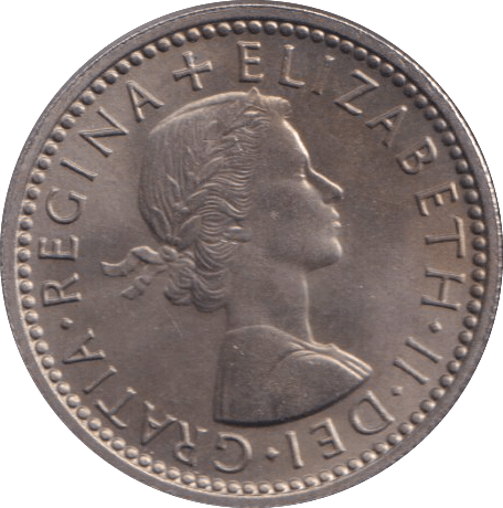 1957 SIXPENCE ( UNC ) - SIXPENCE - Cambridgeshire Coins