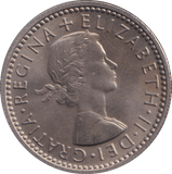 1957 SIXPENCE ( UNC ) - SIXPENCE - Cambridgeshire Coins