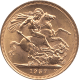 1957 SOVEREIGN ( UNC ) - SOVEREIGN - Cambridgeshire Coins