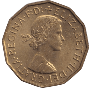 1957 THREEPENCE ( BU ) - THREEPENCE - Cambridgeshire Coins