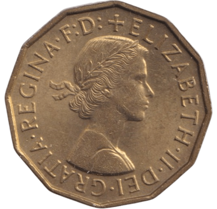 1957 THREEPENCE ( BU ) - THREEPENCE - Cambridgeshire Coins