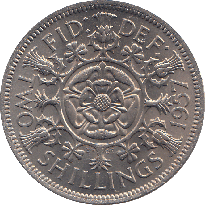 1957 TWO SHILLINGS ( BU ) - TWO SHILLINGS - Cambridgeshire Coins
