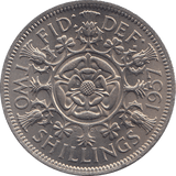 1957 TWO SHILLINGS ( BU ) - TWO SHILLINGS - Cambridgeshire Coins