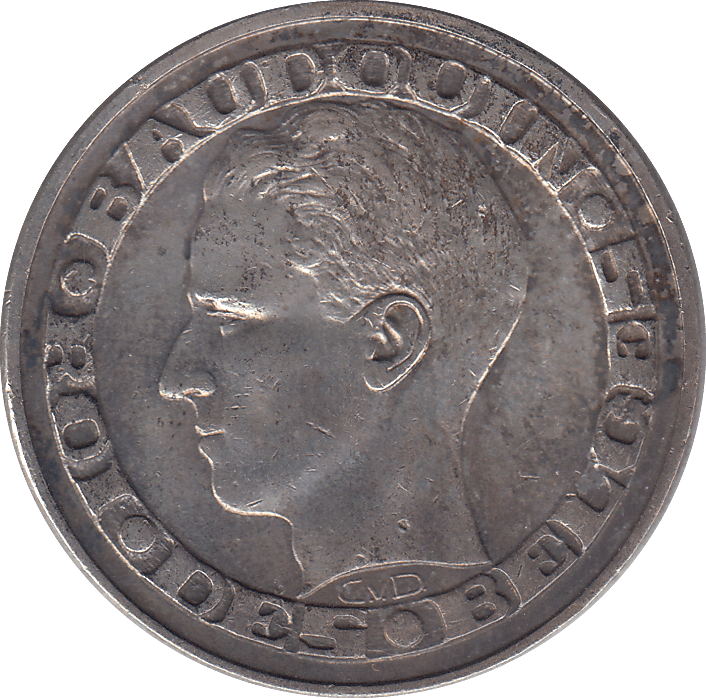 1958 BEGLIUM 50 FRANCS - WORLD COINS - Cambridgeshire Coins