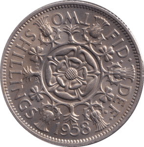 1958 FLORIN ( UNC ) - FLORIN - Cambridgeshire Coins