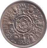1958 FLORIN ( UNC ) - FLORIN - Cambridgeshire Coins
