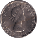 1958 FLORIN ( UNC ) - FLORIN - Cambridgeshire Coins