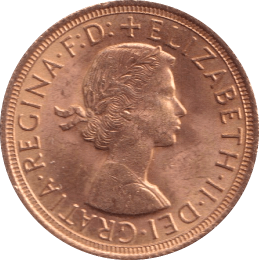 1958 GOLD SOVEREIGN ( AUNC ) 1 - Sovereign - Cambridgeshire Coins