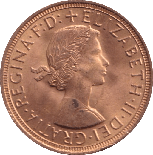 1958 GOLD SOVEREIGN ( AUNC ) - Sovereign - Cambridgeshire Coins