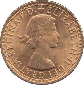 1958 GOLD SOVEREIGN ( UNC ) 1 - Sovereign - Cambridgeshire Coins