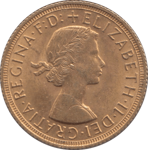 1958 GOLD SOVEREIGN ( UNC ) 2 - Sovereign - Cambridgeshire Coins