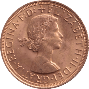 1958 GOLD SOVEREIGN ( UNC ) - Sovereign - Cambridgeshire Coins