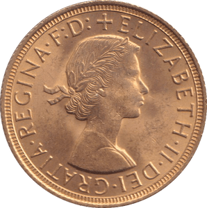 1958 GOLD SOVEREIGN ( UNC ) - SOVEREIGN - Cambridgeshire Coins