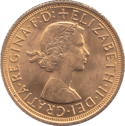 1958 GOLD SOVEREIGN ( UNC ) - SOVEREIGN - Cambridgeshire Coins