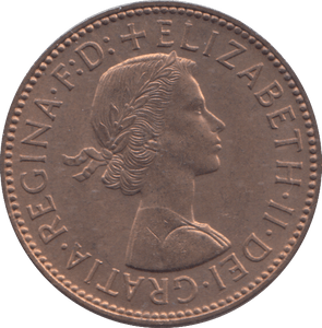 1958 HALF PENNY ( UNC ) - HALFPENNY - Cambridgeshire Coins