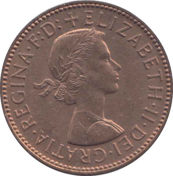 1958 HALF PENNY ( UNC ) - HALFPENNY - Cambridgeshire Coins