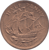 1958 HALF PENNY ( UNC ) - HALFPENNY - Cambridgeshire Coins