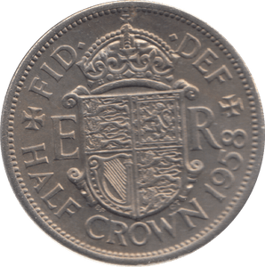 1958 HALFCROWN ( AUNC ) - HALFCROWN - Cambridgeshire Coins