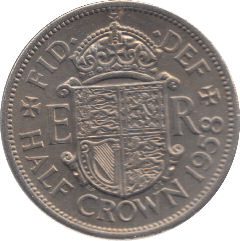 1958 HALFCROWN ( AUNC ) - HALFCROWN - Cambridgeshire Coins
