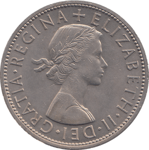 1958 HALFCROWN ( UNC ) - HALFCROWN - Cambridgeshire Coins