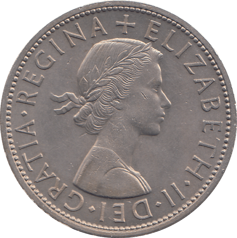 1958 HALFCROWN ( UNC ) - HALFCROWN - Cambridgeshire Coins