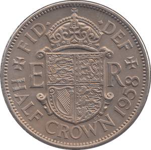 1958 HALFCROWN ( UNC ) - HALFCROWN - Cambridgeshire Coins