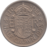 1958 HALFCROWN ( UNC ) - HALFCROWN - Cambridgeshire Coins
