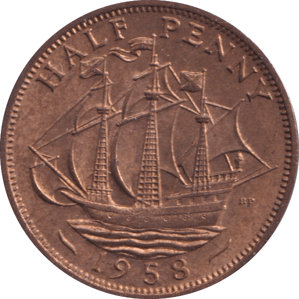 1958 HALFPENNY ( BU ) - HALFPENNY - Cambridgeshire Coins