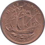 1958 HALFPENNY ( BU ) - HALFPENNY - Cambridgeshire Coins
