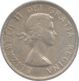 1958 ONE DOLLAR CANADA - WORLD COINS - Cambridgeshire Coins