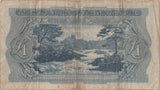 1958 ONE POUND SCOTTISH BANKNOTE CLYDESDALE & NORTH OF SCOTLAND BANK REF SCOT - 17 - WORLD BANKNOTES - Cambridgeshire Coins
