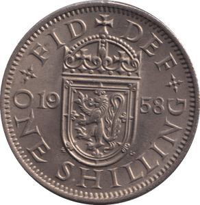 1958 SCOTTISH SHILLING ( UNC ) - SHILLING - Cambridgeshire Coins