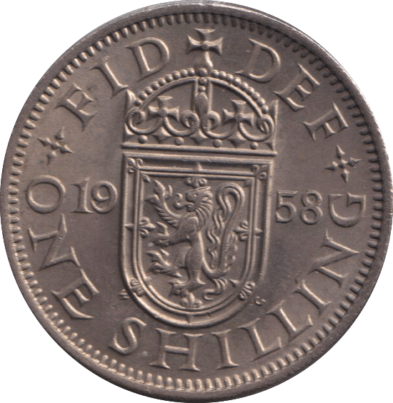 1958 SCOTTISH SHILLING ( UNC ) - SHILLING - Cambridgeshire Coins
