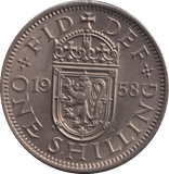 1958 SCOTTISH SHILLING ( UNC ) - SHILLING - Cambridgeshire Coins