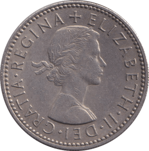 1958 SHILLING ( EF ) - SHILLING - Cambridgeshire Coins