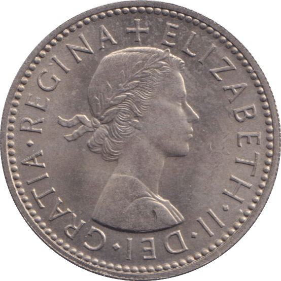 1958 SHILLING ( UNC ) S - SHILLING - Cambridgeshire Coins