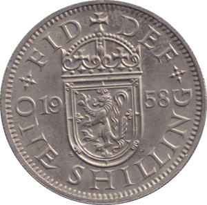 1958 SHILLING ( UNC ) S - SHILLING - Cambridgeshire Coins